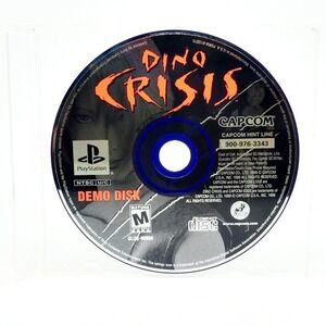 Dino Crisis Demo Disk PS1 Sony PlayStation 1 Disc Only Great Condition
